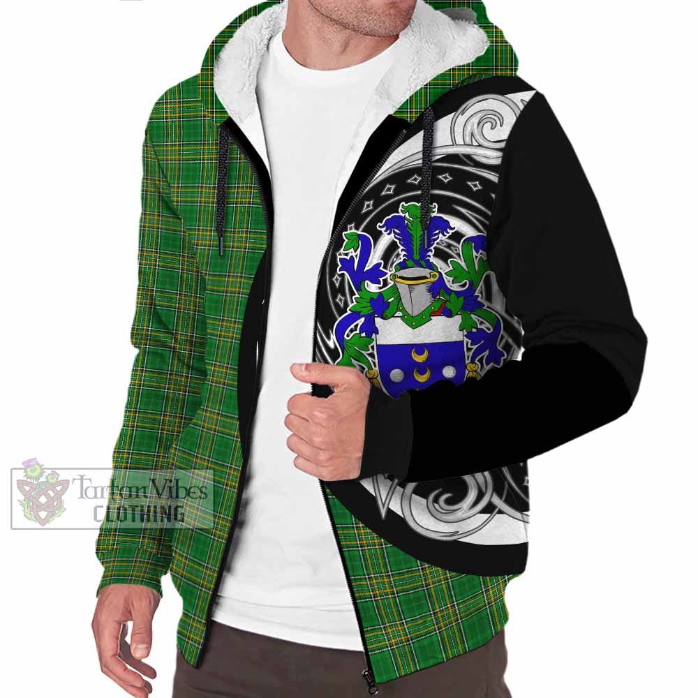 Dolan Irish Clan Sherpa Hoodie Celtic Circle Style - Tartan Vibes Clothing