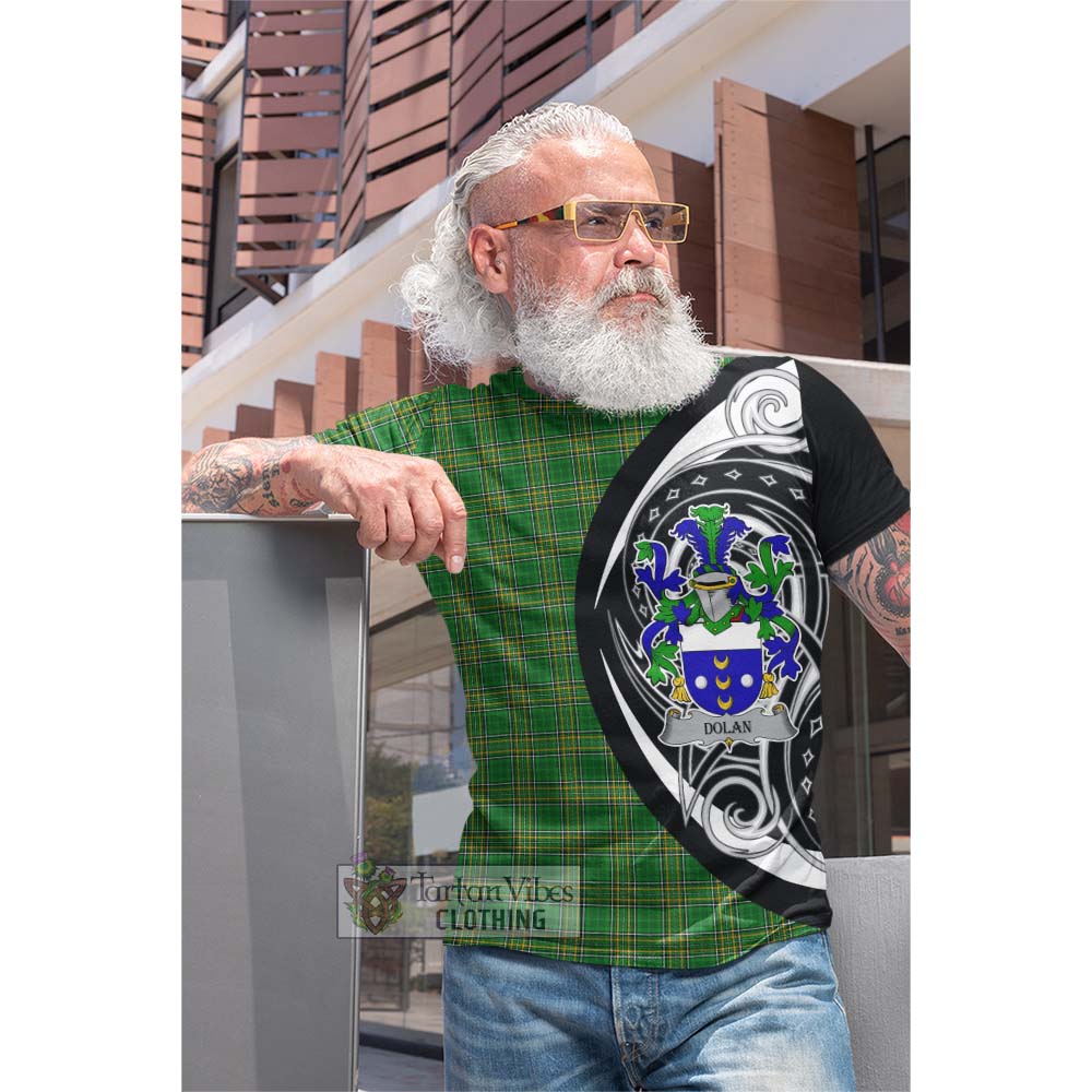 Dolan Irish Clan Cotton T-shirt Celtic Circle Style - Tartan Vibes Clothing