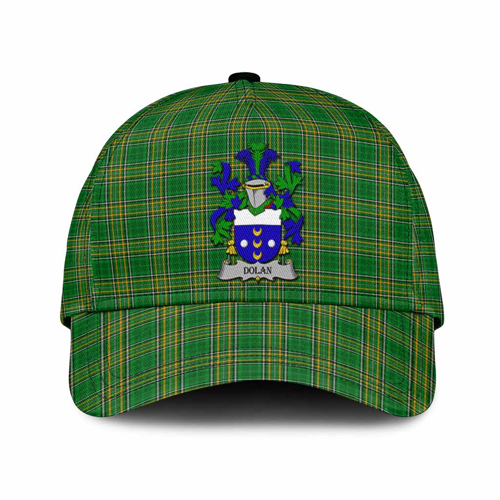 Dolan Irish Clan Tartan Classic Cap with Coat of Arms