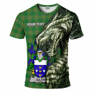Dolan Irish Clan T-Shirt Irish Roots Dragon Soul