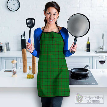 Don Tartan Apron Black S 38x47 cm - Tartan Vibes Clothing
