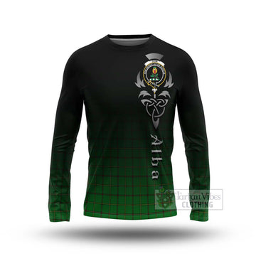Don Tartan Long Sleeve T-Shirt Featuring Alba Gu Brath Family Crest Celtic Inspired Unisex - Tartan Vibes Clothing