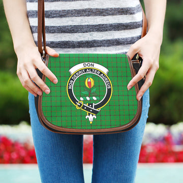 Don Tartan Saddle Bag with Family Crest One Size 9.05*3.35*7.48 inch - Tartan Vibes Clothing