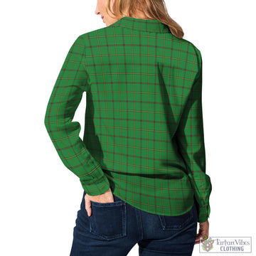 Don Tartan Women's Casual Shirt Female - Tartan Vibes Clothing