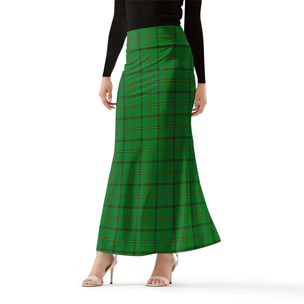 Don Tartan Womens Full Length Skirt Female - Tartan Vibes Clothing
