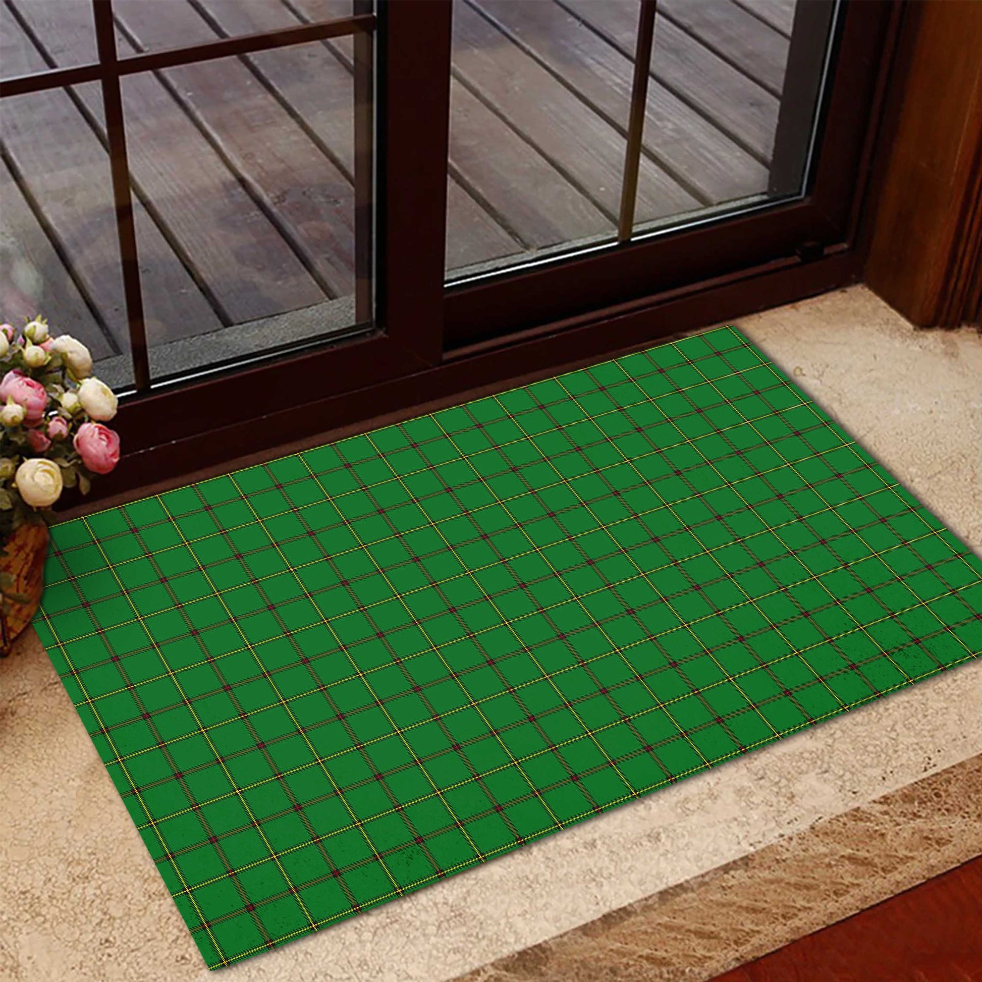 Don Tartan Rubber Doormat L 60*90cm - Tartan Vibes Clothing