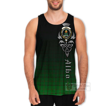 Don Tartan Men's Tank Top Featuring Alba Gu Brath Family Crest Celtic Inspired Men - Tartan Vibes Clothing