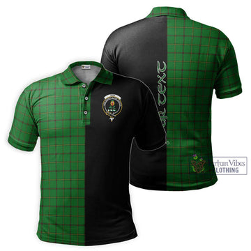 Don Tartan Polo Shirt with Family Crest and Half Of Me Style Kid - Tartan Vibes Clothing
