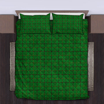 Don Tartan Quilt Bed Set King - Tartan Vibes Clothing