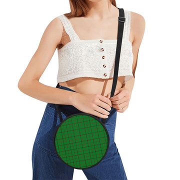 Don Tartan Round Satchel Bags One Size 9*9*2.7 inch - Tartan Vibes Clothing