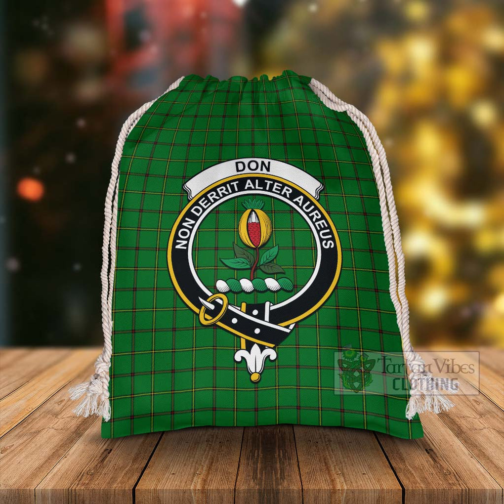 Don Tartan Christmas Santa's Bag with Family Crest - Tartan Vibes Clothing