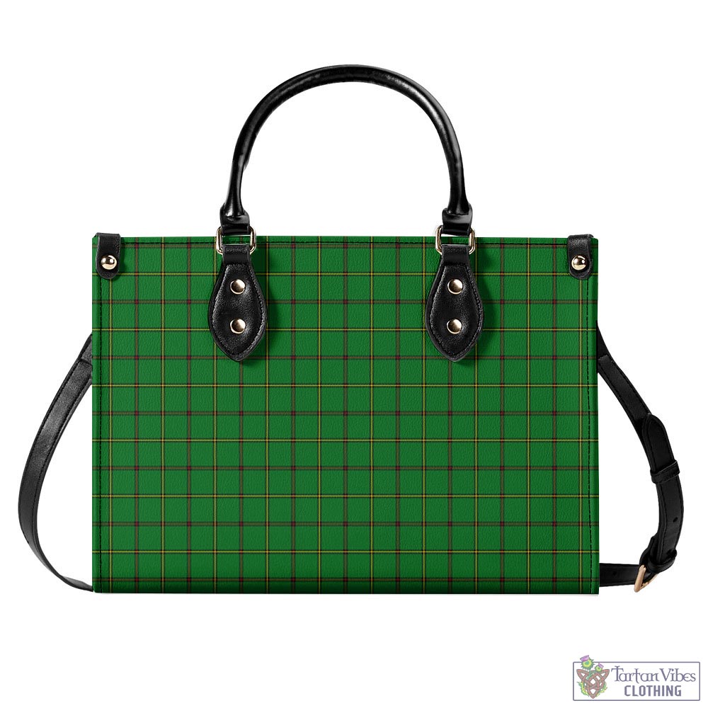 Don Tartan Luxury Leather Handbags L - Tartan Vibes Clothing