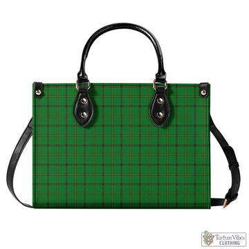 Don Tartan Luxury Leather Handbags L - Tartan Vibes Clothing