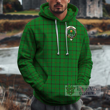 Don Tartan Cotton Hoodie with Family Crest Zip Hoodie - Tartan Vibes Clothing