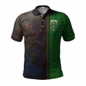 Don Tartan Family Crest Polo Shirt Alba Gu Brath Be Brave Lion Ancient Style Kid - Tartan Vibes Clothing