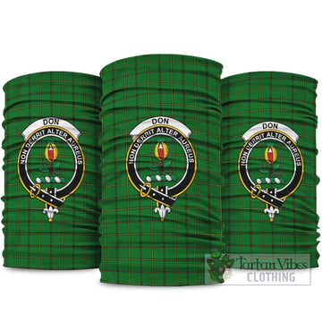 Don Tartan Neck Gaiters, Tartan Bandanas, Tartan Head Band with Family Crest package One Size - Tartan Vibes Clothing