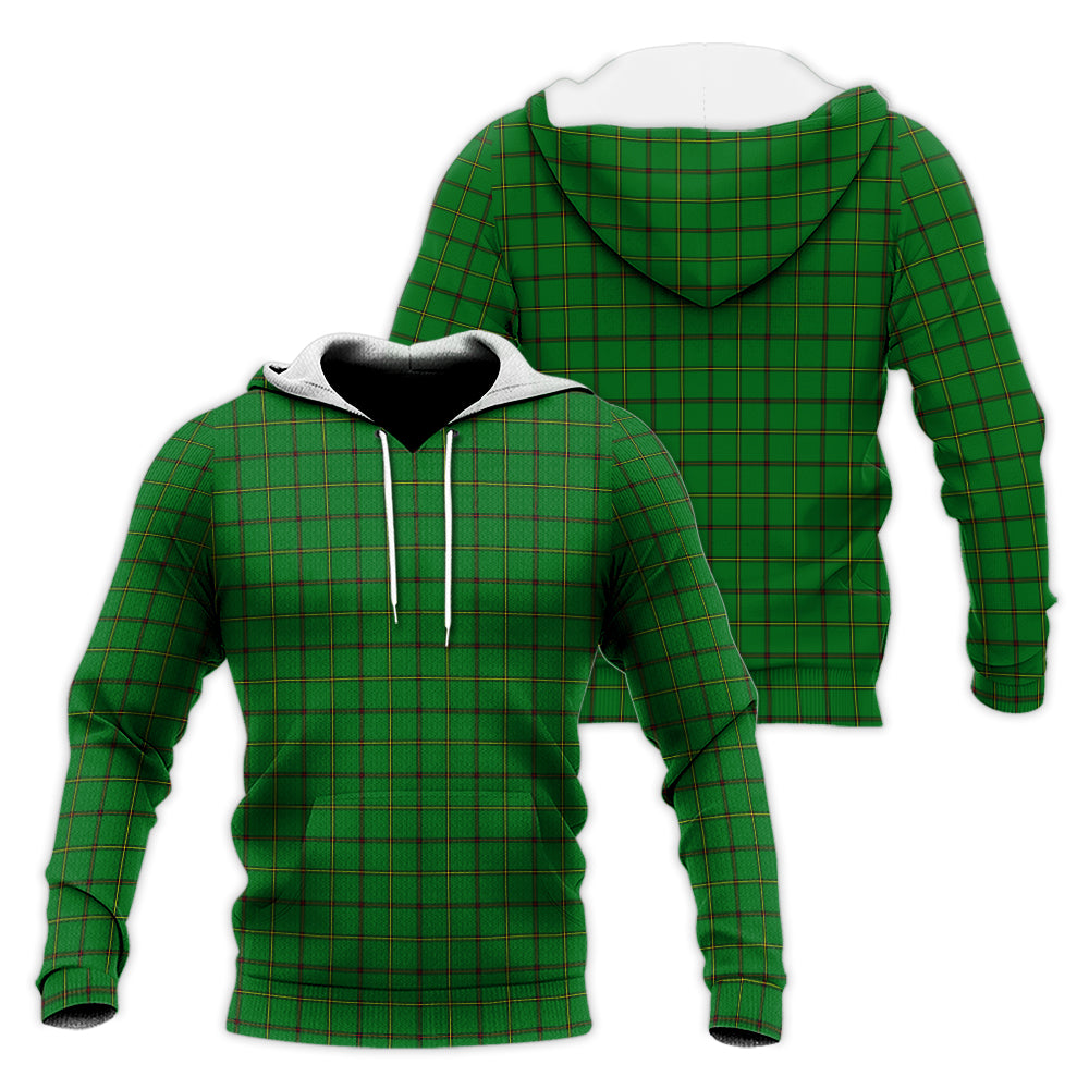 Don Tartan Knitted Hoodie Unisex - Tartan Vibes Clothing