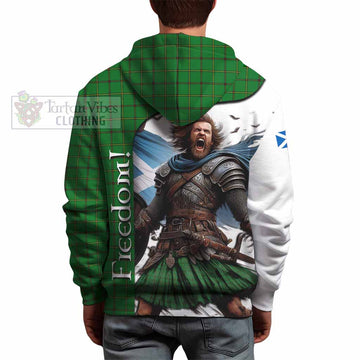 Don Crest Tartan Hoodie Inspired by the Freedom of Scottish Warrior - Tartan Vibes Clothing