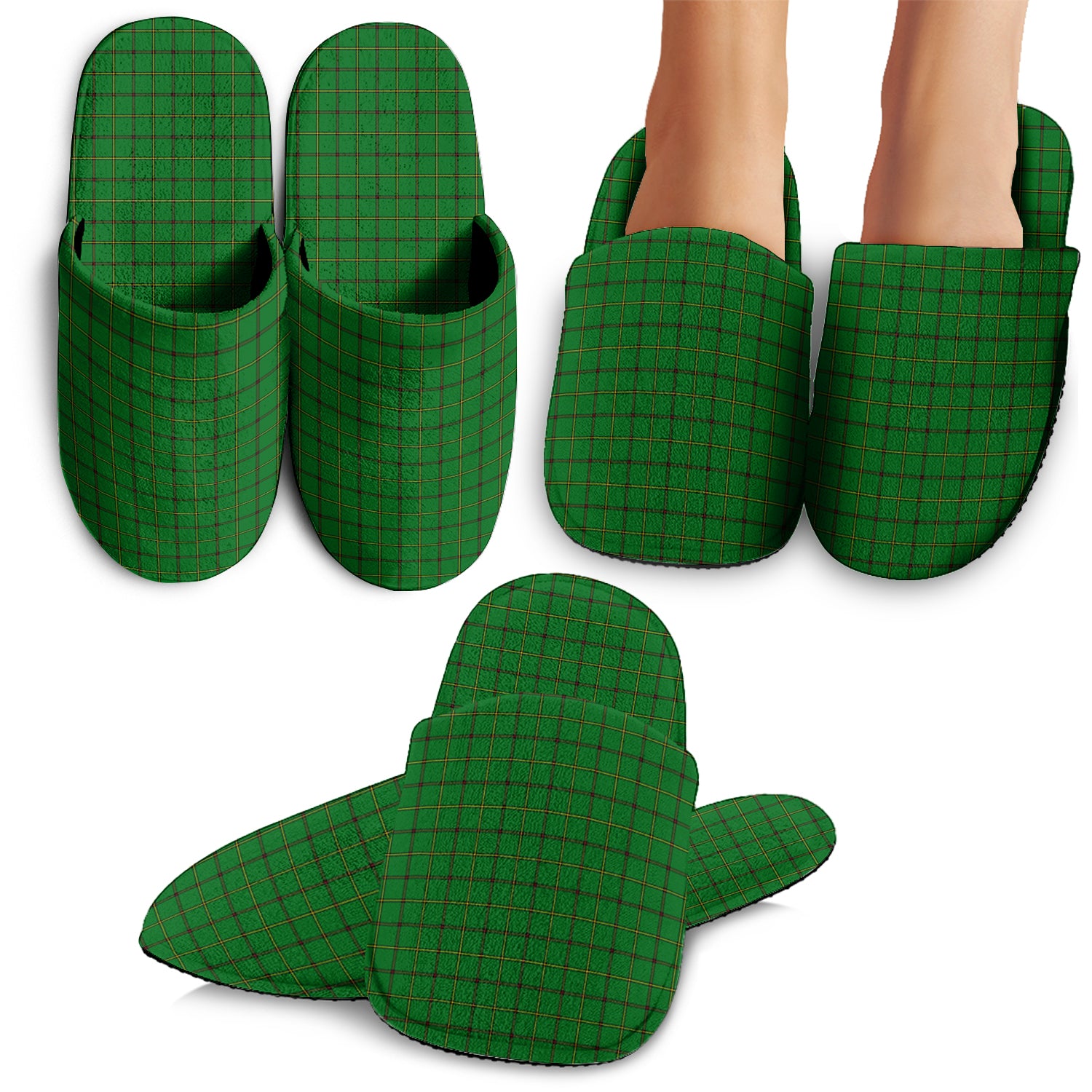 Don Tartan Home Slippers - Tartanvibesclothing
