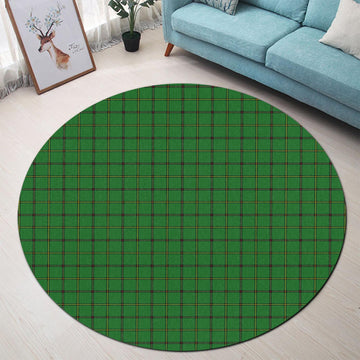 Don Tartan Round Rug - Tartan Vibes Clothing