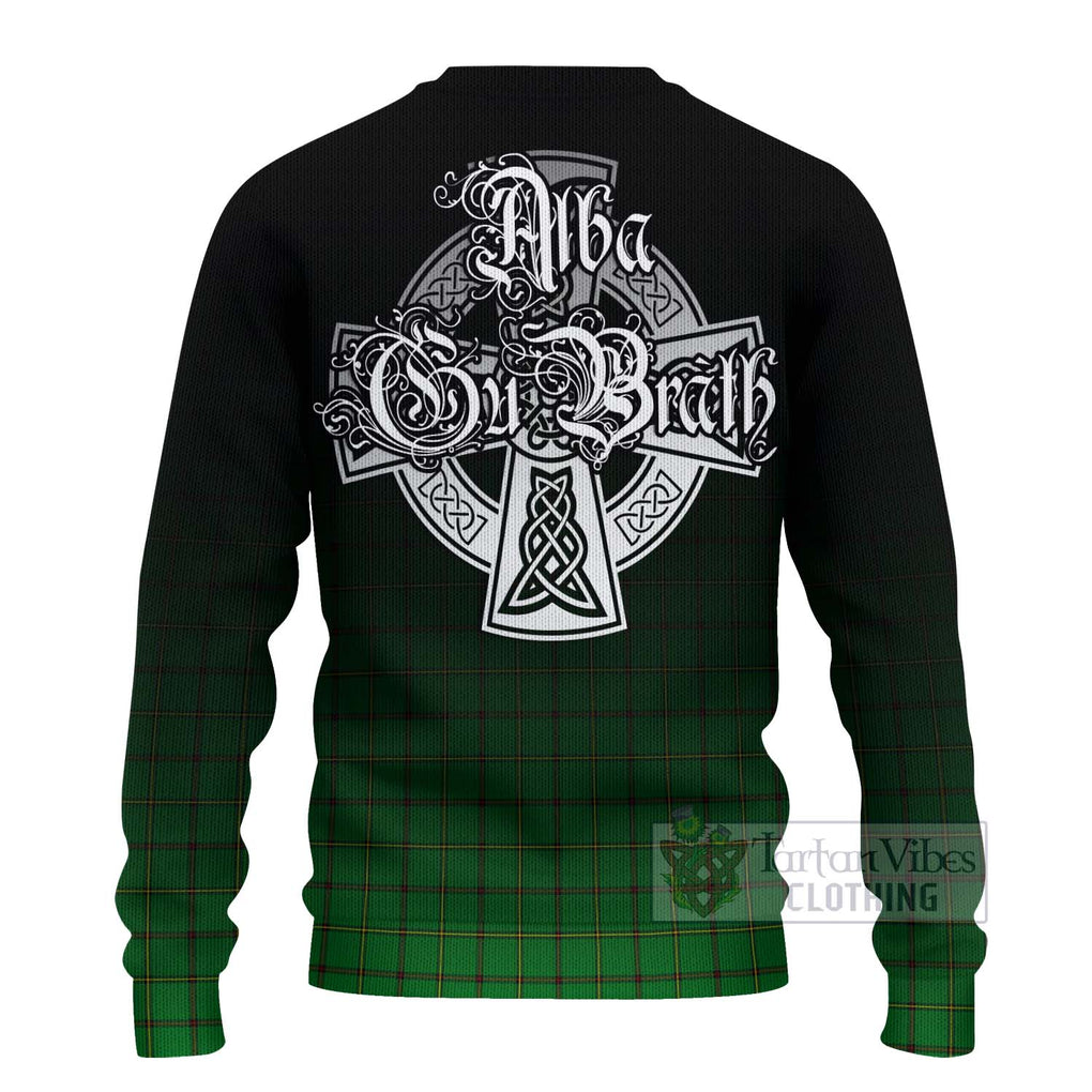 Don Tartan Ugly Sweater Featuring Alba Gu Brath Family Crest Celtic Inspired - Tartan Vibes Clothing