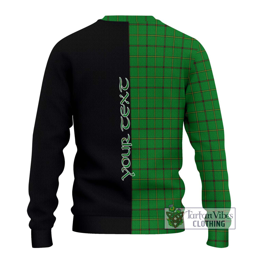 Don Tartan Ugly Sweater with Family Crest and Half Of Me Style - Tartan Vibes Clothing