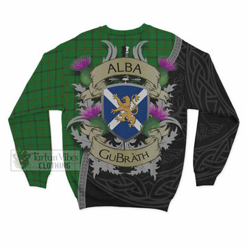 Don Tartan Family Crest Sweatshirt Lion Rampant Royal Thistle Shield Celtic Inspired - Tartan Vibes Clothing