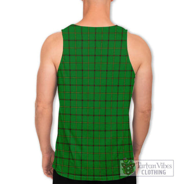 Don Tartan Men's Tank Top with Family Crest DNA In Me Style - Tartan Vibes Clothing