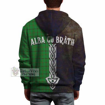 Don Tartan Family Crest Hoodie Alba Gu Brath Be Brave Lion Ancient Style - Tartan Vibes Clothing
