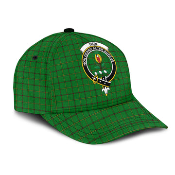 Don Tartan Classic Cap with Family Crest