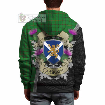 Don Tartan Family Crest Hoodie Lion Rampant Royal Thistle Shield Celtic Inspired - Tartan Vibes Clothing