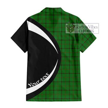 Don Tartan Hawaiian Shirt with Family Crest Circle Style - Tartan Vibes Clothing