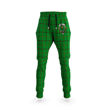 Don Tartan Joggers Pants with Family Crest 5XL - Tartan Vibes Clothing