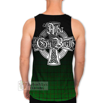 Don Tartan Men's Tank Top Featuring Alba Gu Brath Family Crest Celtic Inspired - Tartan Vibes Clothing