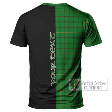 Don Tartan T-Shirt with Family Crest and Half Of Me Style - Tartan Vibes Clothing