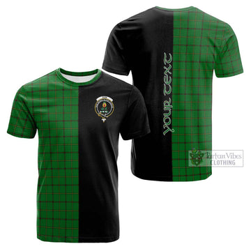 Don Tartan Cotton T-shirt with Family Crest and Half Of Me Style Kid's Shirt - Tartan Vibes Clothing