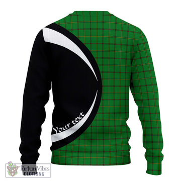 Don Tartan Ugly Sweater with Family Crest Circle Style - Tartan Vibes Clothing