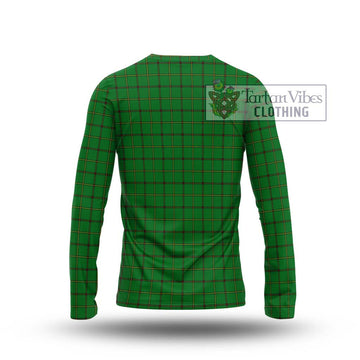 Don Tartan Long Sleeve T-Shirt with Family Crest DNA In Me Style - Tartan Vibes Clothing