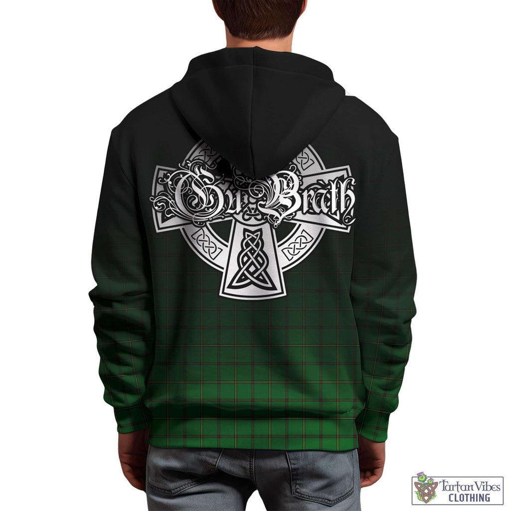 Don Tartan Hoodie Featuring Alba Gu Brath Family Crest Celtic Inspired - Tartan Vibes Clothing