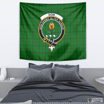 Don Tartan Tapestry Wall Hanging and Home Decor for Room with Family Crest - Tartan Vibes Clothing