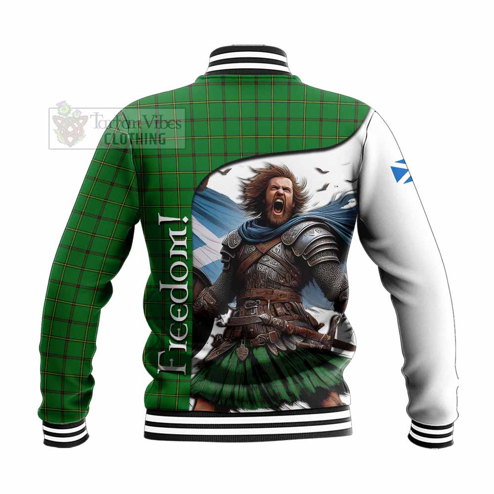 Don Crest Tartan Baseball Jacket Inspired by the Freedom of Scottish Warrior - Tartan Vibes Clothing