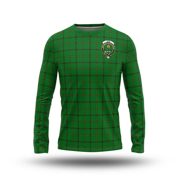 Don Tartan Long Sleeve T-Shirt with Family Crest - Tartan Vibes Clothing