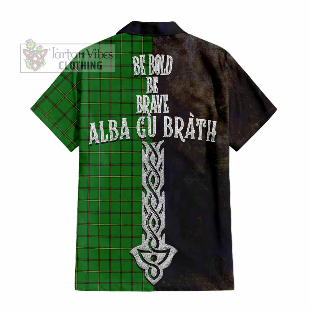 Don Tartan Family Crest Hawaiian Shirt Alba Gu Brath Be Brave Lion Ancient Style - Tartan Vibes Clothing