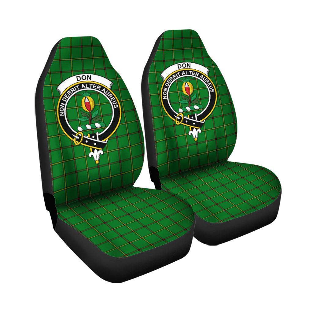Douglas Grey Modern Tartan Car Seat Cover