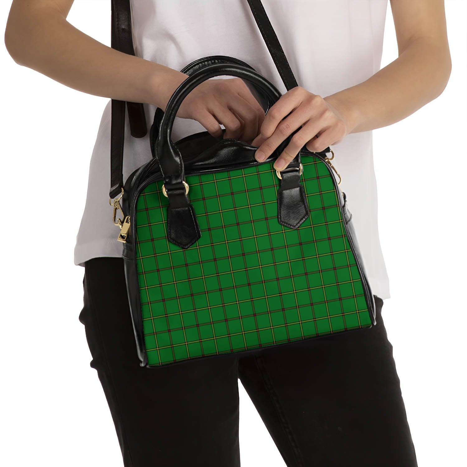 Don Tartan Shoulder Handbags - Tartan Vibes Clothing