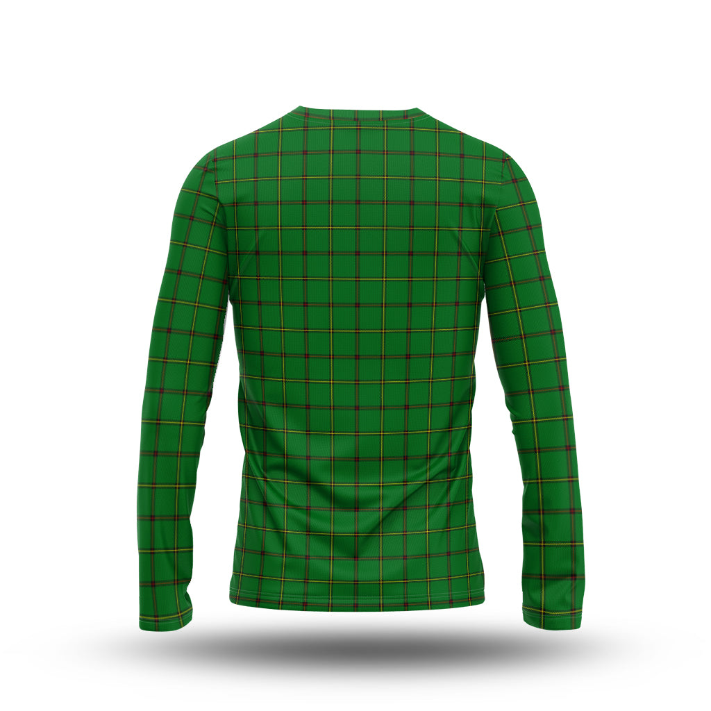 Don Tartan Long Sleeve T-Shirt with Family Crest - Tartan Vibes Clothing