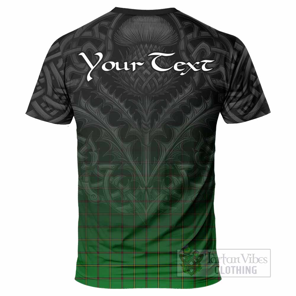 Don Tartan T-Shirt with Family Crest Celtic Thistle Vibes - Tartan Vibes Clothing