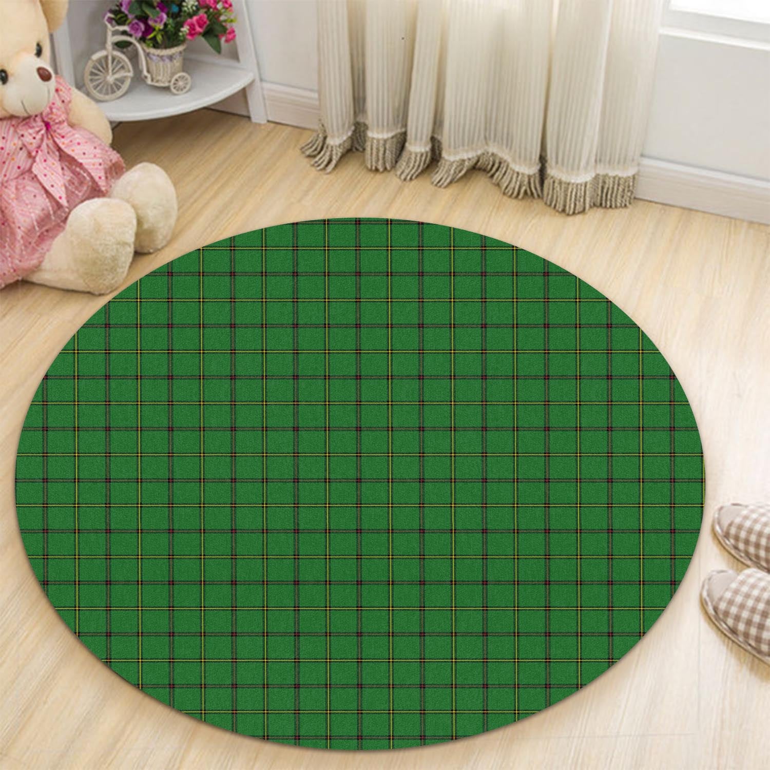 Don Tartan Round Rug - Tartan Vibes Clothing