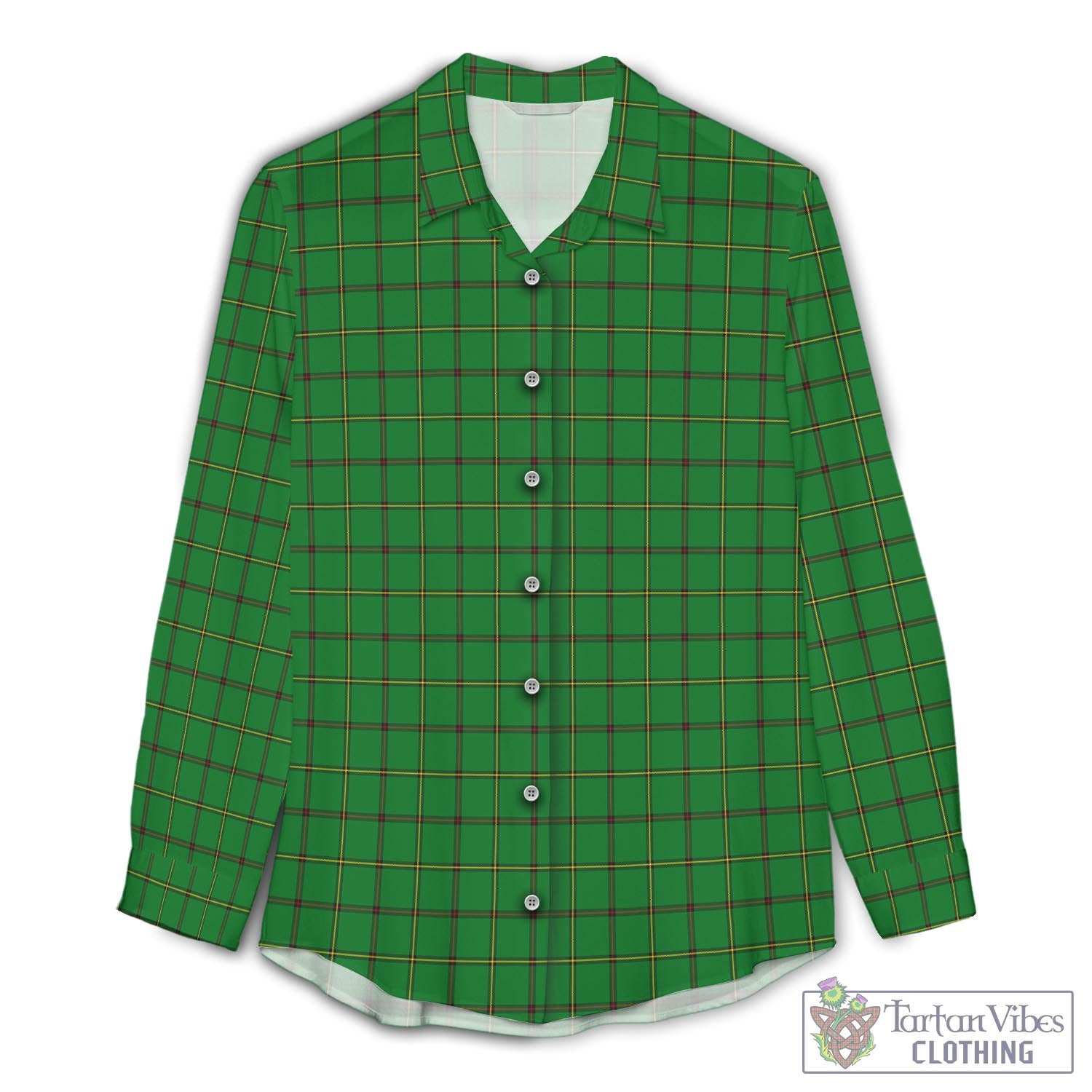 Don Tartan Women's Casual Shirt - Tartan Vibes Clothing