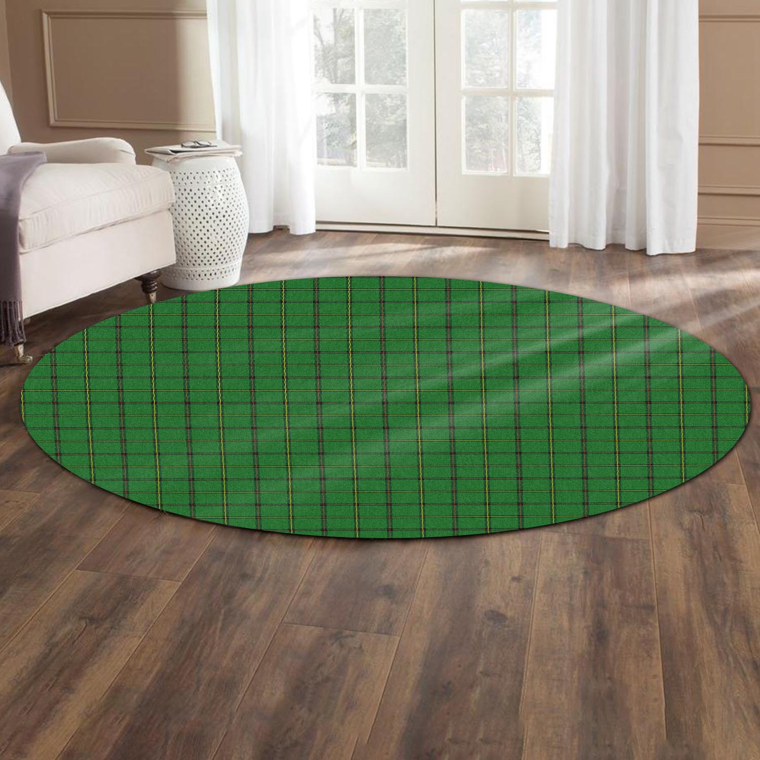 Don Tartan Round Rug - Tartan Vibes Clothing